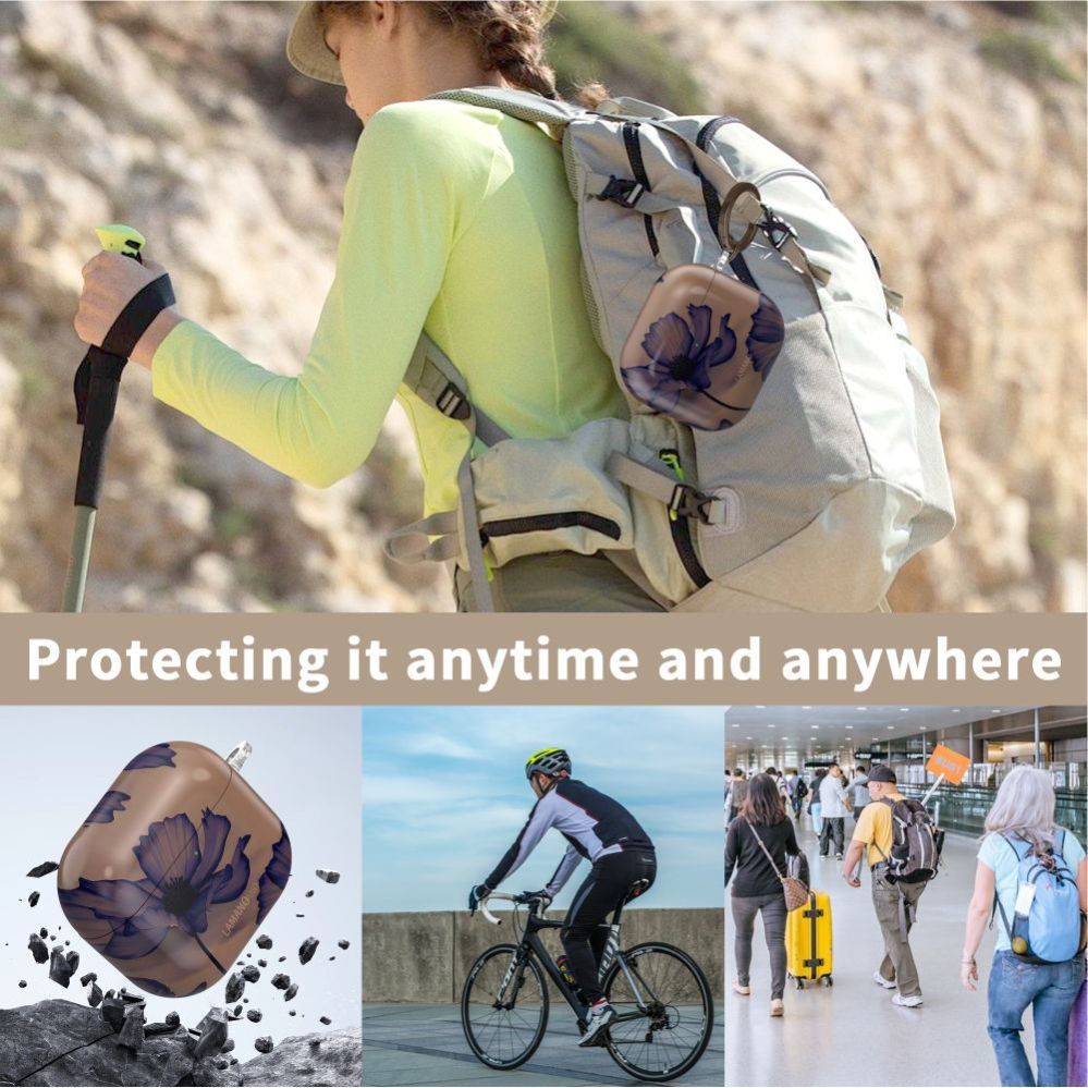 Other goods Tech-Protect Tech-Protect Lamano case for AirPods 4 - brown and purple