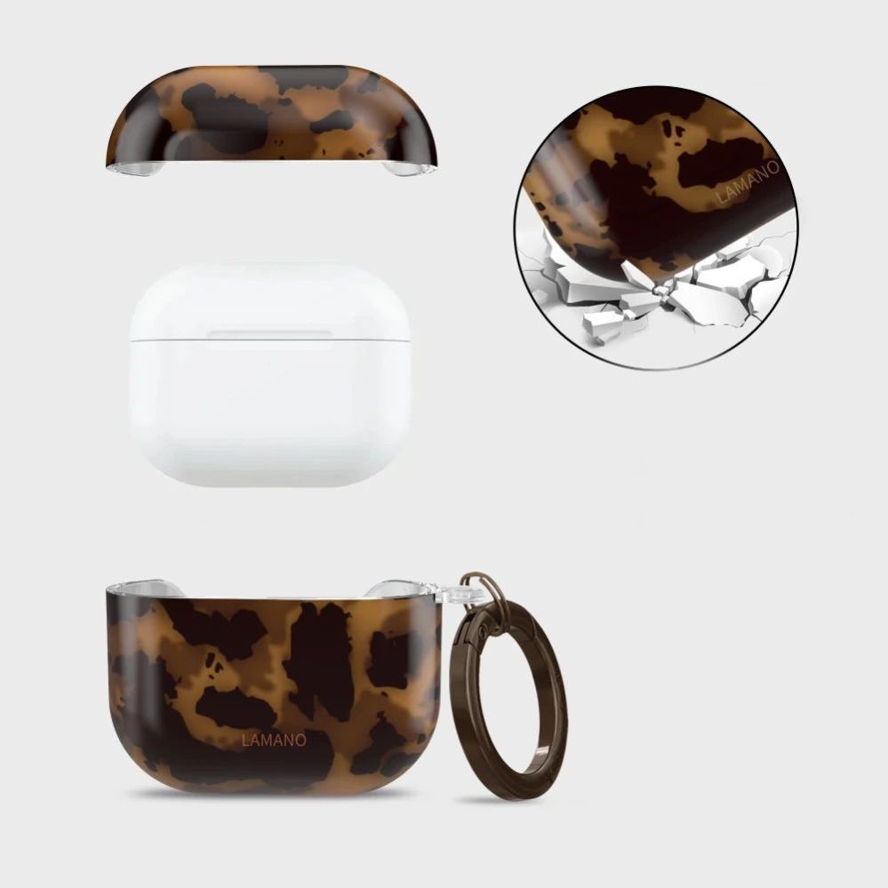 Other goods Tech-Protect Tech-Protect Lamano case for AirPods 4 - brown and black