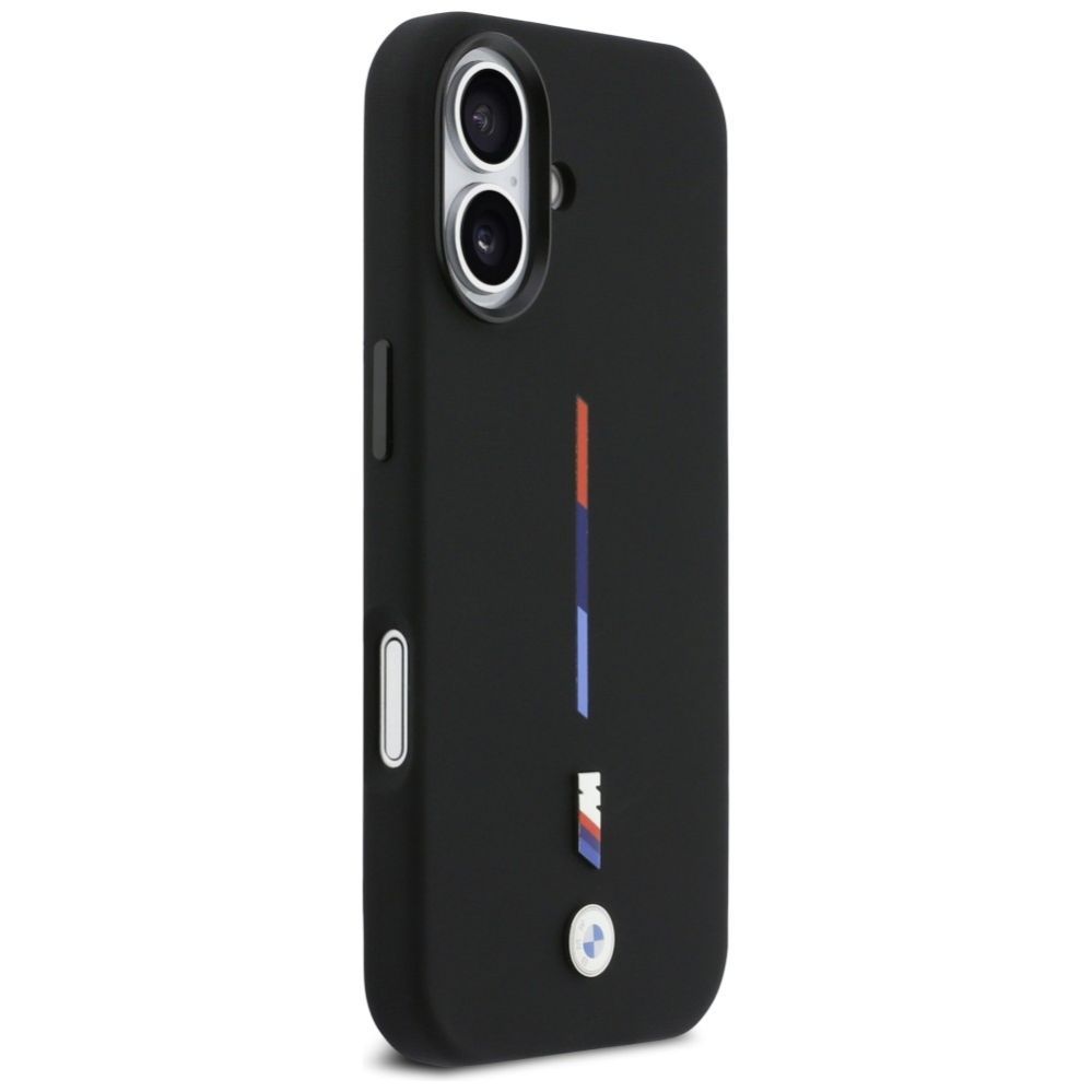 Muud kaubad BMW BMW M Silicon Tricolor Line MagSafe Case for iPhone 17 - Black