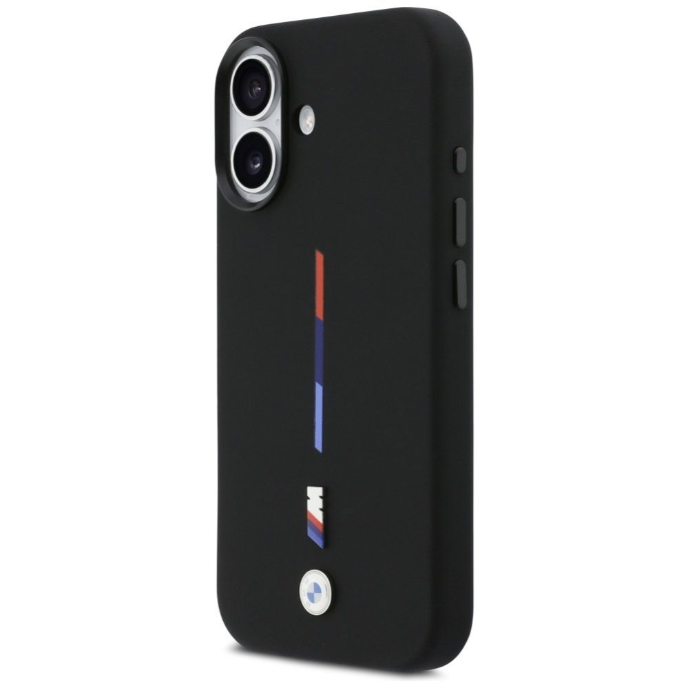 Muud kaubad BMW BMW M Silicon Tricolor Line MagSafe Case for iPhone 17 - Black