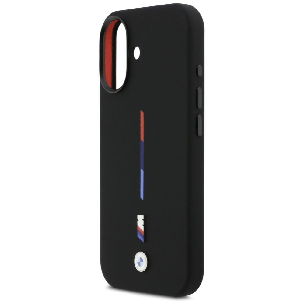 Muud kaubad BMW BMW M Silicon Tricolor Line MagSafe Case for iPhone 17 - Black