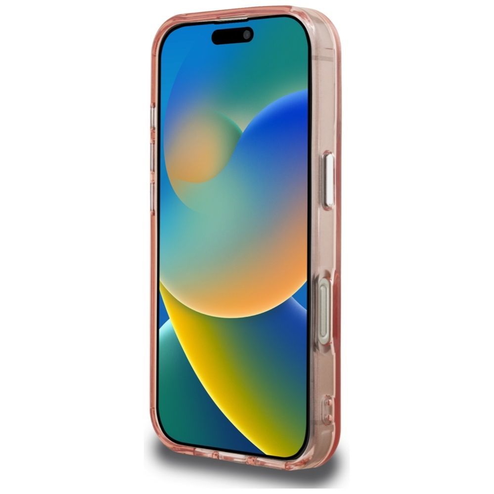 Kitos prekės Karl Lagerfeld Karl Lagerfeld IML Aquarelle Choupette & Logo iPhone 16 Pro Case - Pink