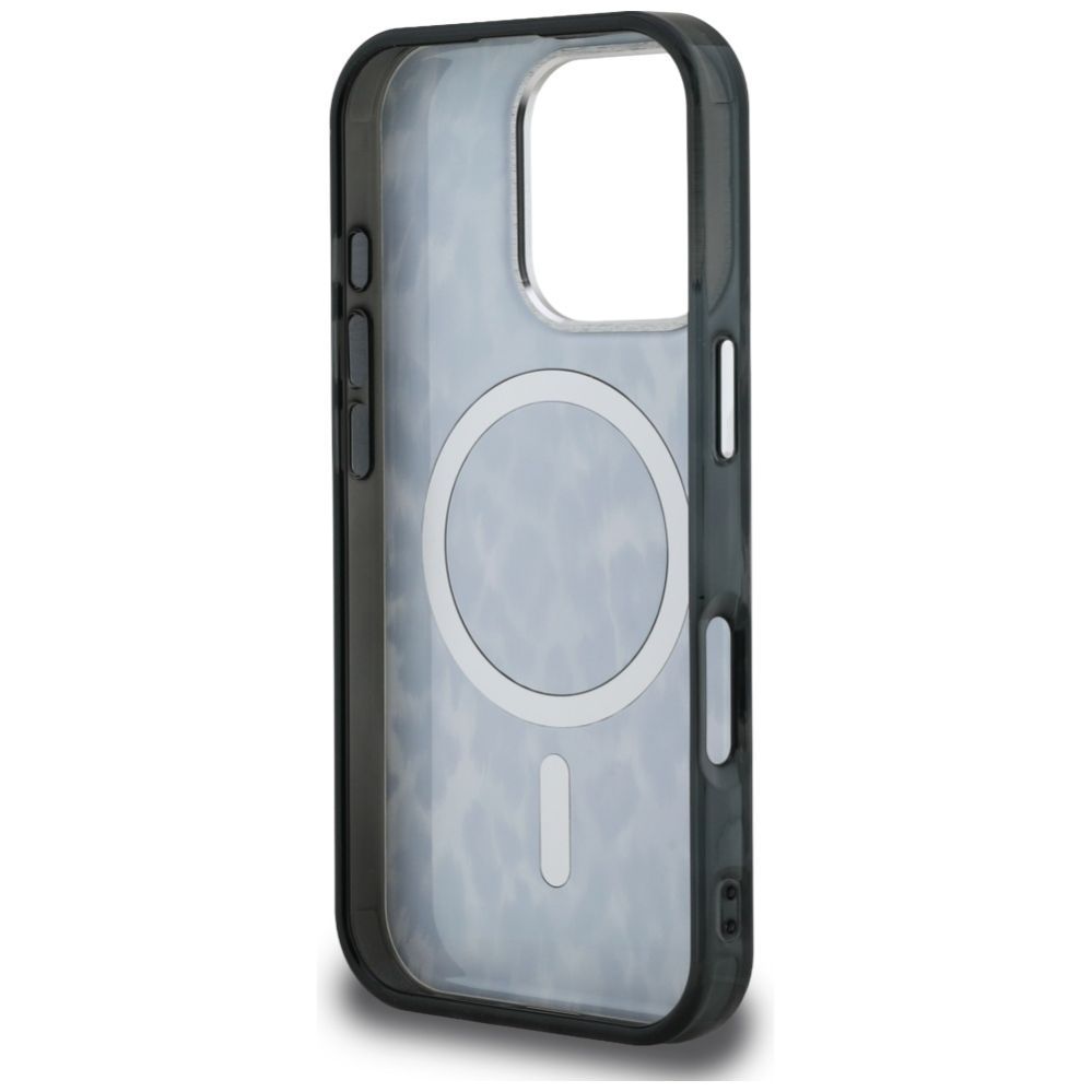 Kitos prekės Karl Lagerfeld Karl Lagerfeld IML Leopard Pattern MagSafe Case for iPhone 16 Pro - Black