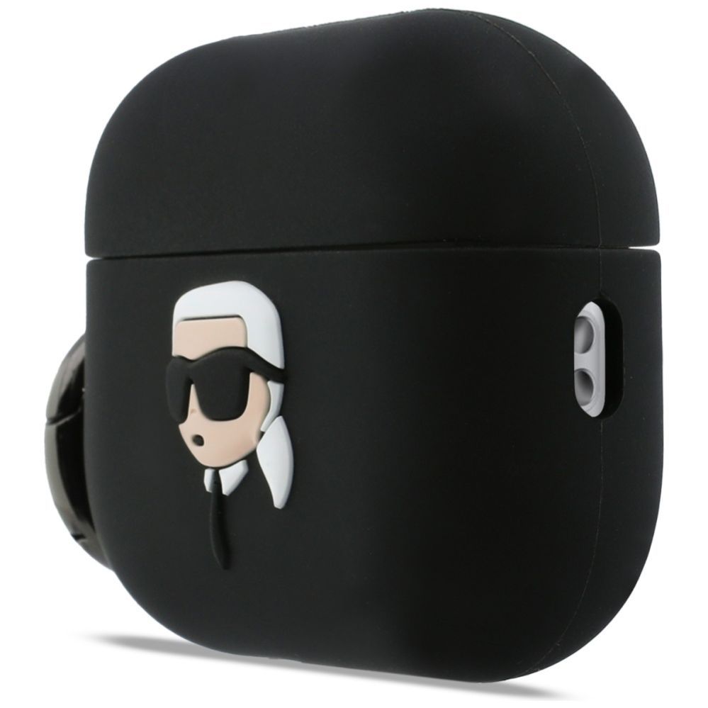 Other goods Karl Lagerfeld Karl Lagerfeld Silicone Karl Head 3D Case for AirPods Pro 3 - Black