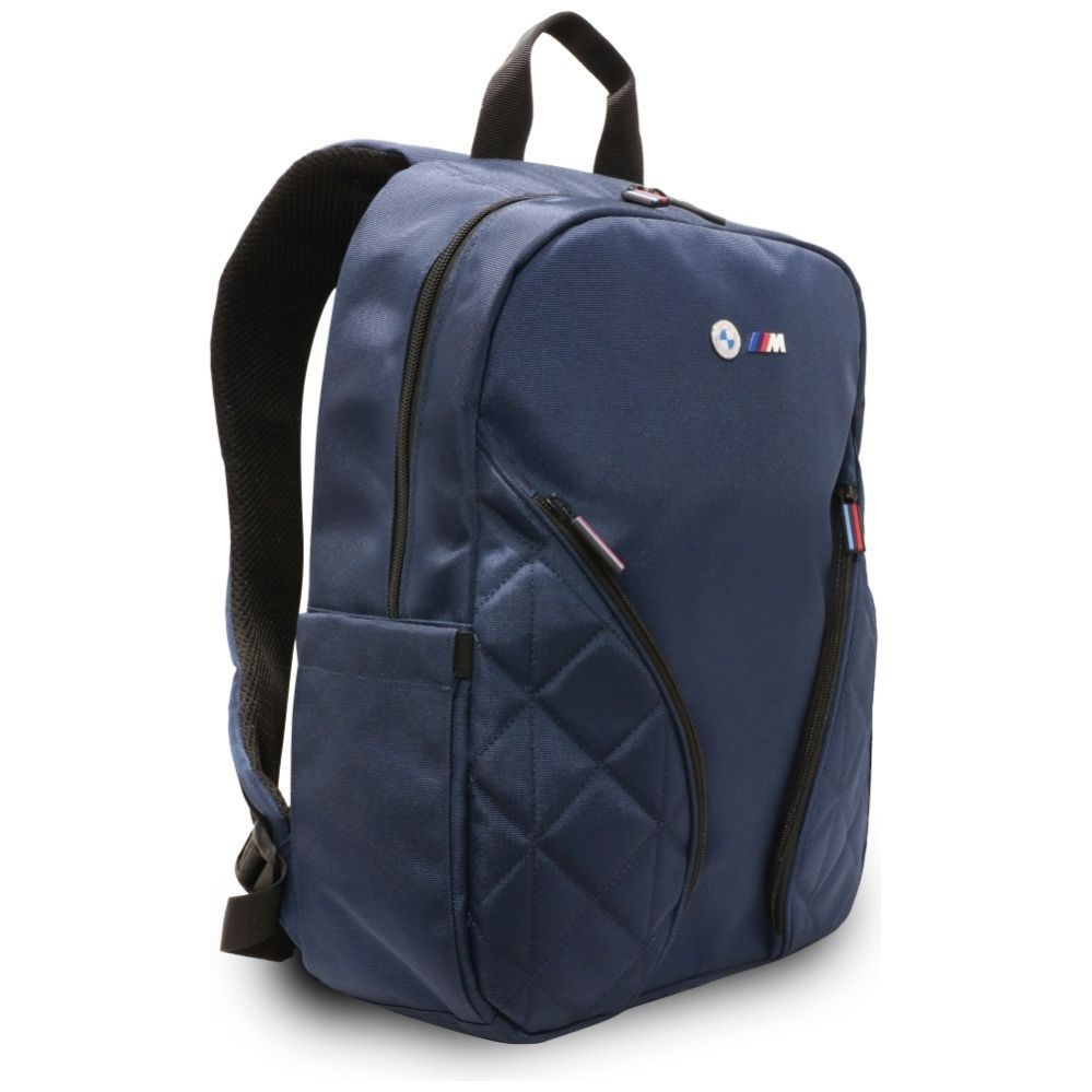 Muud kaubad BMW BMW Nylon Pockets & Metal Logo 16" Laptop Backpack - Navy Blue