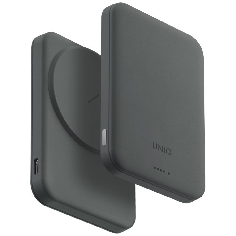 Muud kaubad UNIQ Uniq Lyden Lexa Magnetic 5000mAh PD USB-C MagSafe Power Bank - Gray