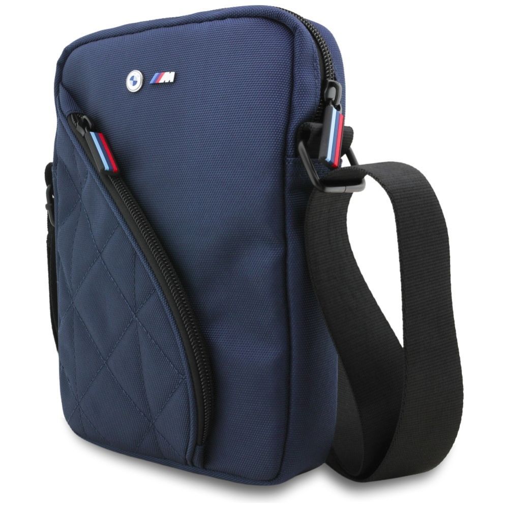 Muud kaubad BMW BMW Nylon Pockets & Metal Logo 8" Tablet Bag - Navy Blue