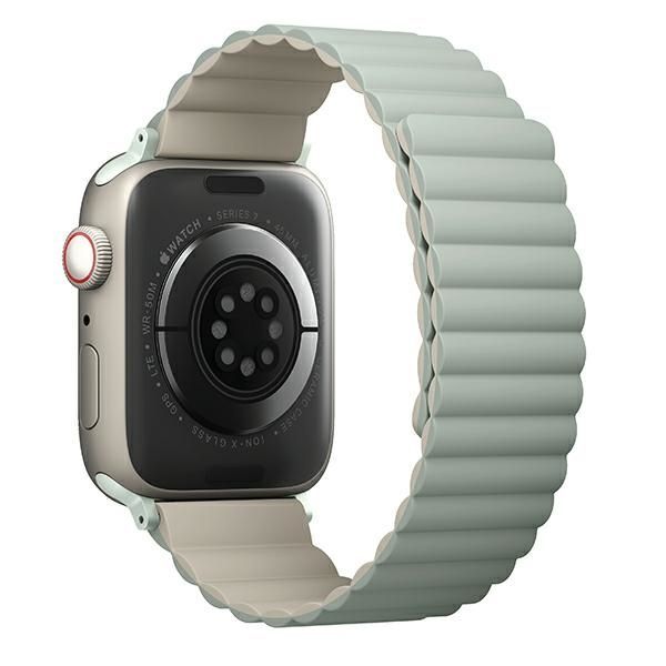 Citas preces UNIQ Uniq Revix Magnetic Strap for Apple Watch 38 / 40 / 41 mm - Beige Green