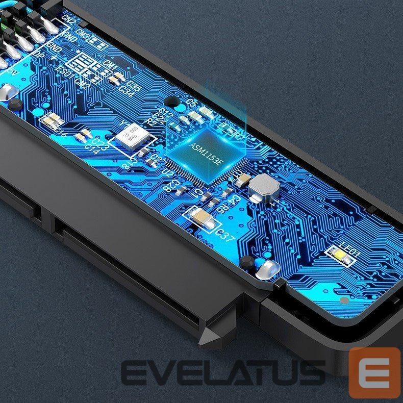 Adaptrid Ugreen Ugreen adapter HDD SSD 2.5'' SATA III 3.0 - USB 3.2 Gen 1 (USB 5 Gbps) black (70609 CM321)