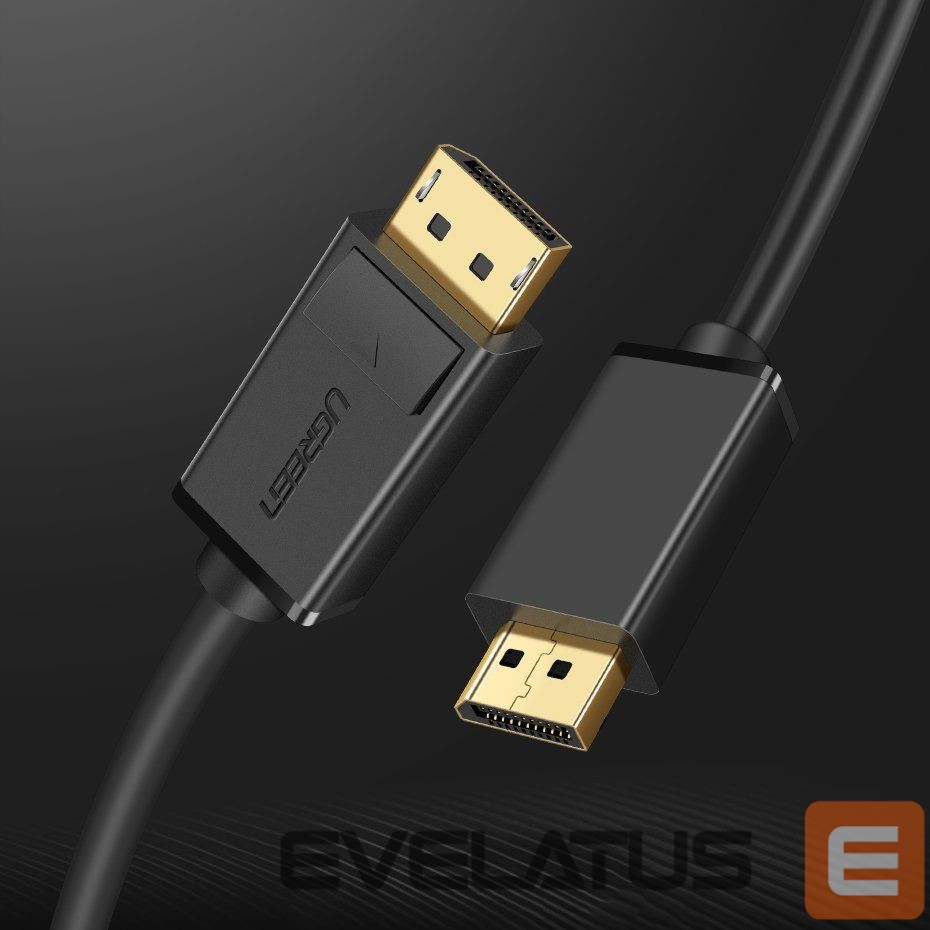 Kaabel Ugreen Ugreen DP102 10211 DisplayPort 1.2 4K / DisplayPort 1.2 4K Cable 2 m - Black