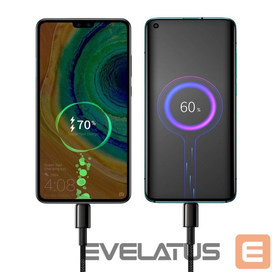 Cable Baseus Baseus CATWJ-A01 USB-C - USB-C PD QC cable 100W 5A 480Mb/s 2m - black