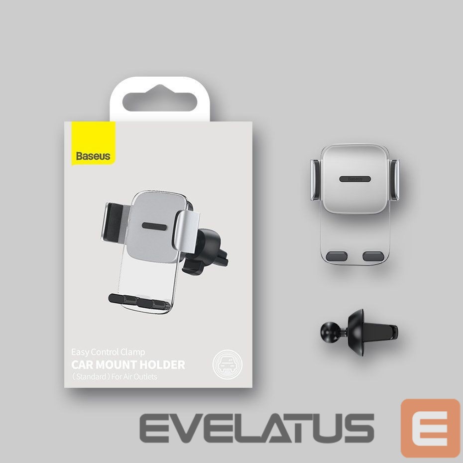 Auto holder Baseus Baseus 2in1 car holder for cockpit and ventilation grille black (SUYK000001)