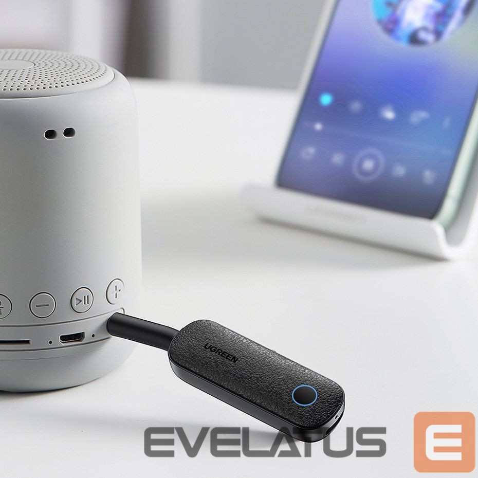 FM transmitter Ugreen receiver bluetooth transmitter mini jack 3.5mm (CM403) 81885 Black