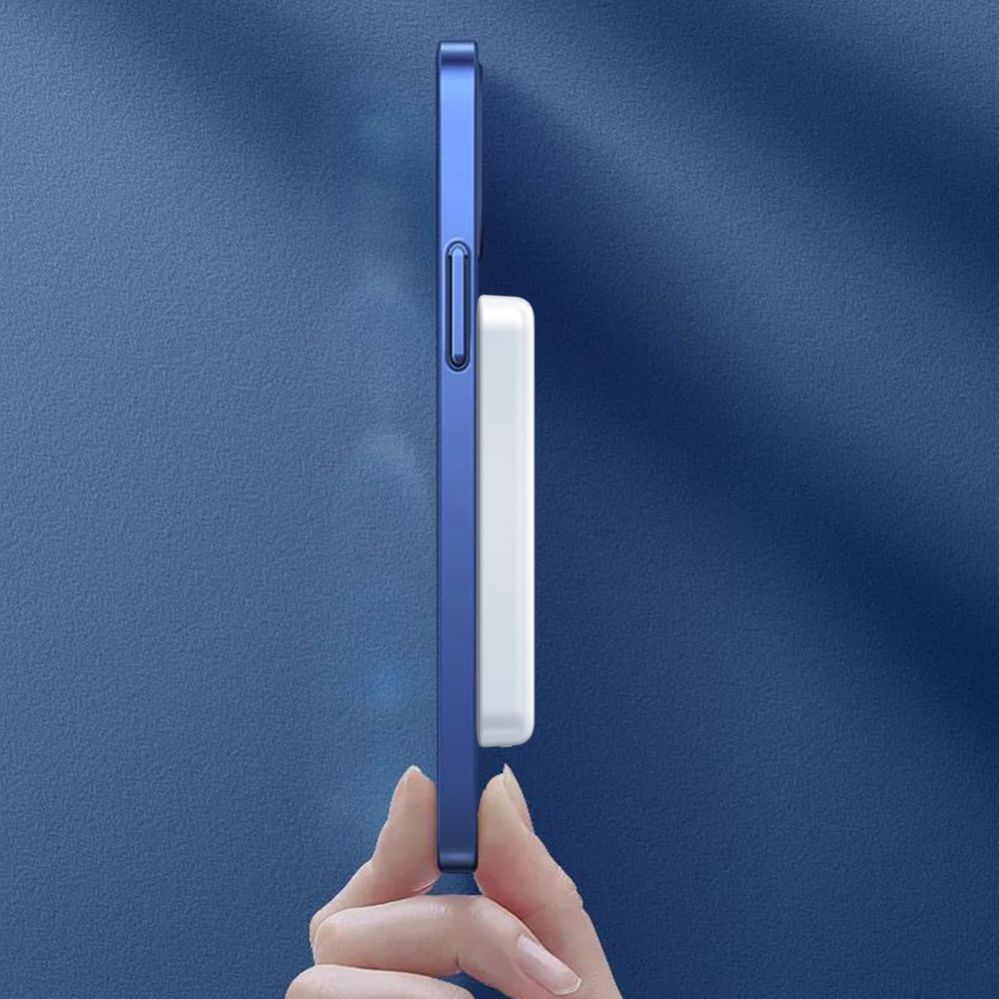 Väline aku Dudao Dudao K14S USB-C / MagSafe wireless powerbank 20W 5000mAh White