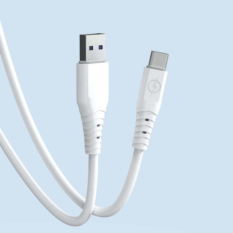 Cable Dudao Dudao cable USB - USB Type C 6A cable 1 m white (TGL3T)