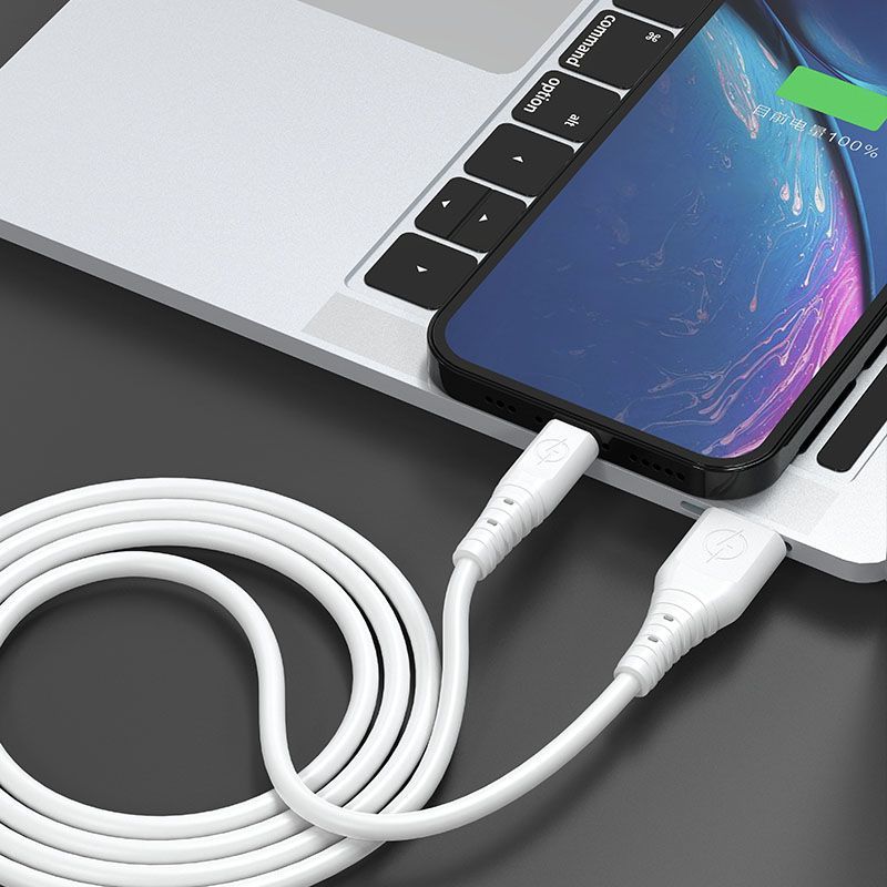 Cable Dudao Dudao cable USB - USB Type C 6A cable 1 m white (TGL3T)