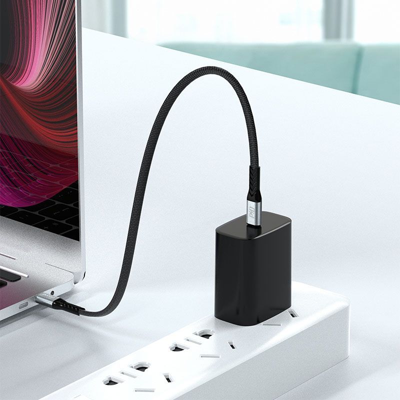 Kaabel Dudao Dudao L10C USB-C - USB-C PD cable 100W 5A 0.23m - black