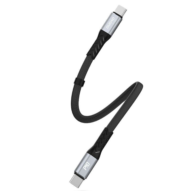 Kaabel Dudao Dudao L10C USB-C - USB-C PD cable 100W 5A 0.23m - black