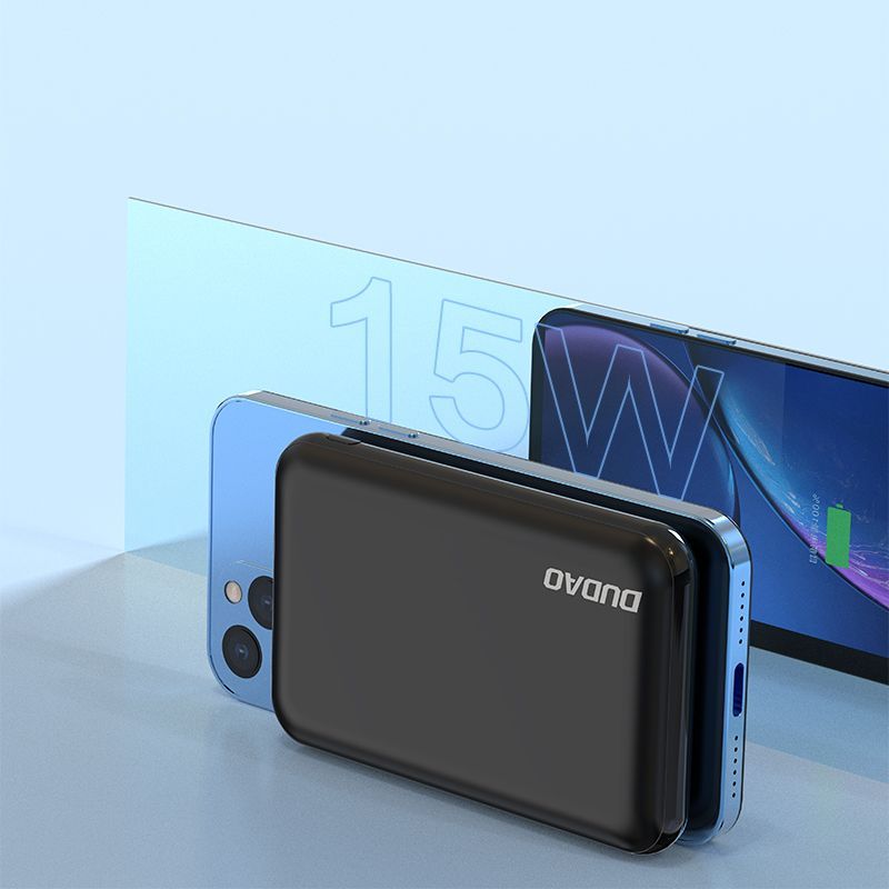 Väline aku Dudao Dudao TGK1 power bank with MagSafe wireless charger 20W 10000mAh black (TGK1-black)