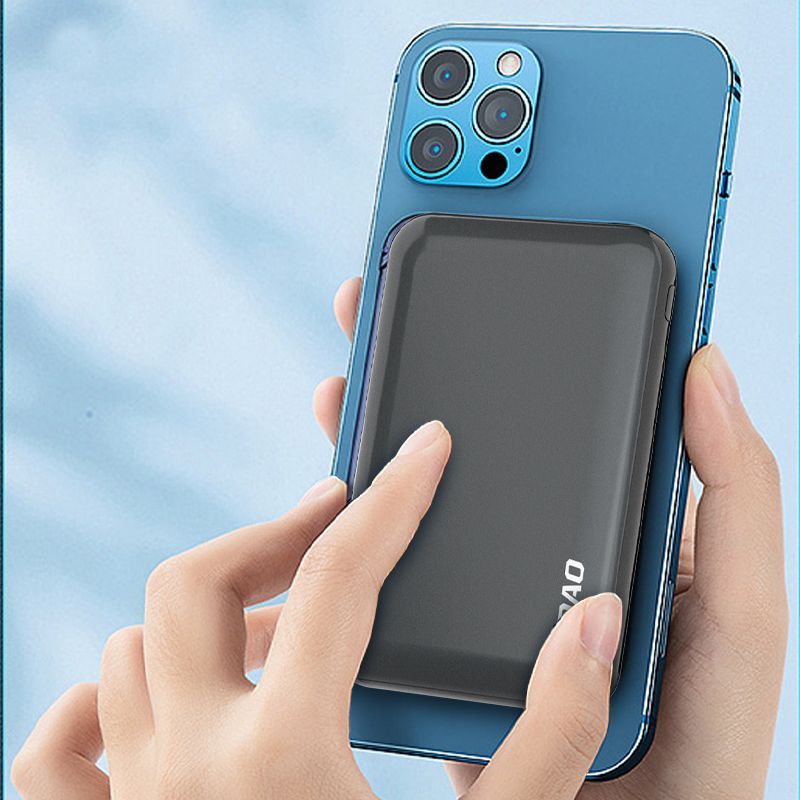 Väline aku Dudao Dudao TGK1 power bank with MagSafe wireless charger 20W 10000mAh black (TGK1-black)