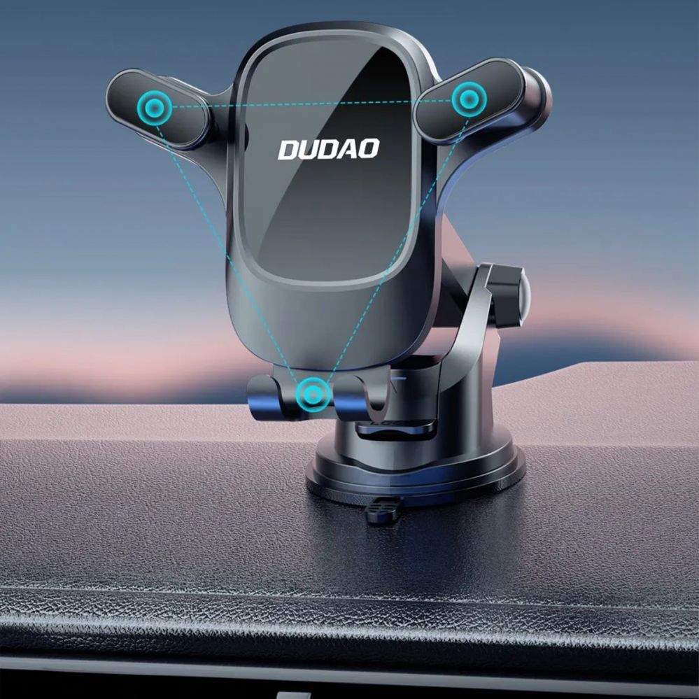 Auto holder Dudao Car phone holder for Dudao F5Pro cockpit - black