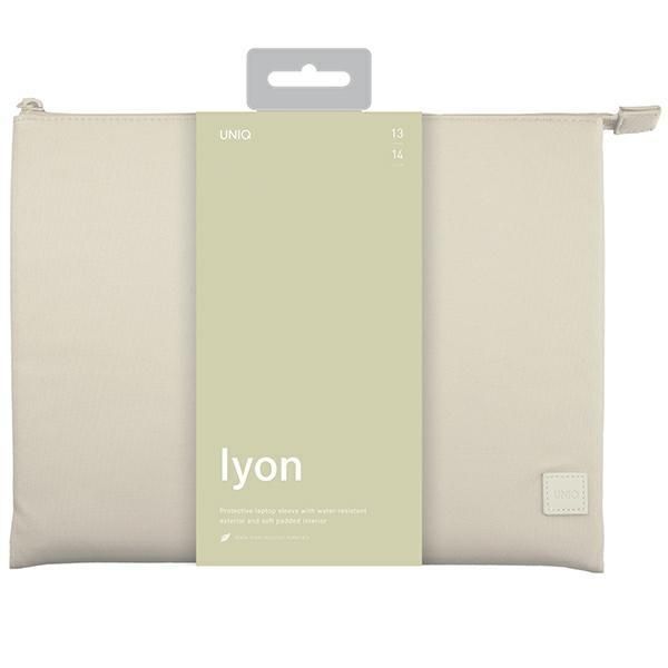 Turētāji un statīvi UNIQ Uniq Lyon Waterproof RPET case for a 14" laptop - beige