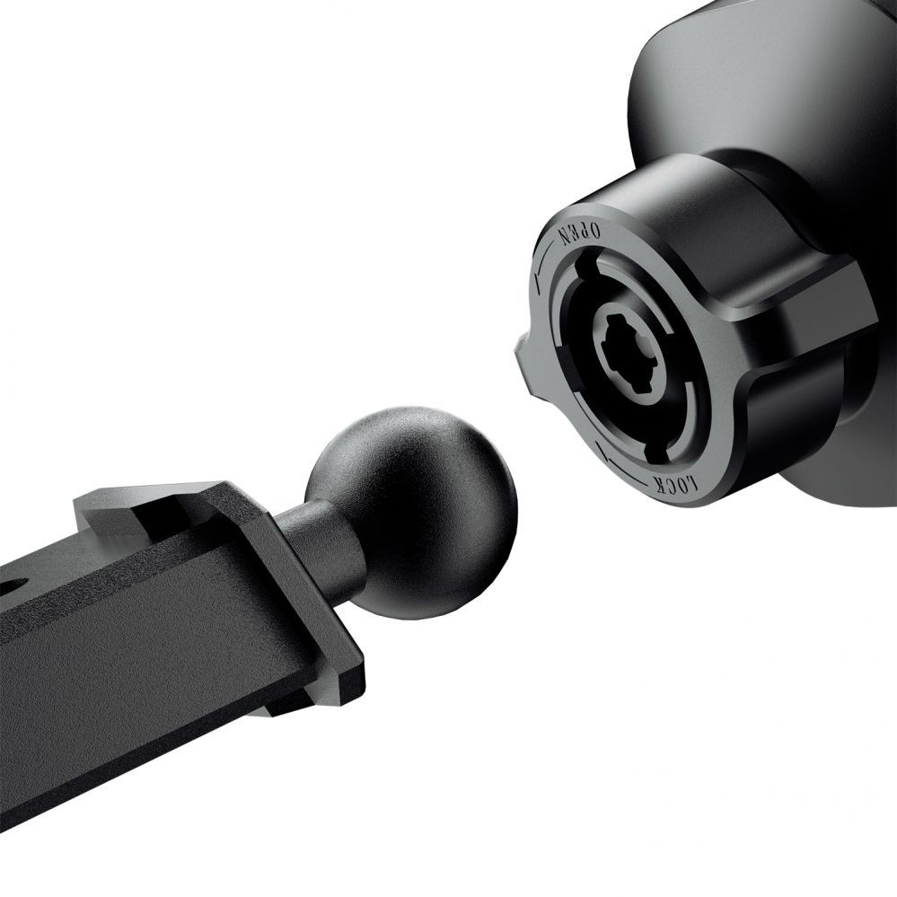 Auto holder Dudao Dudao magnetic car phone holder with telescopic arm black (F6Max)