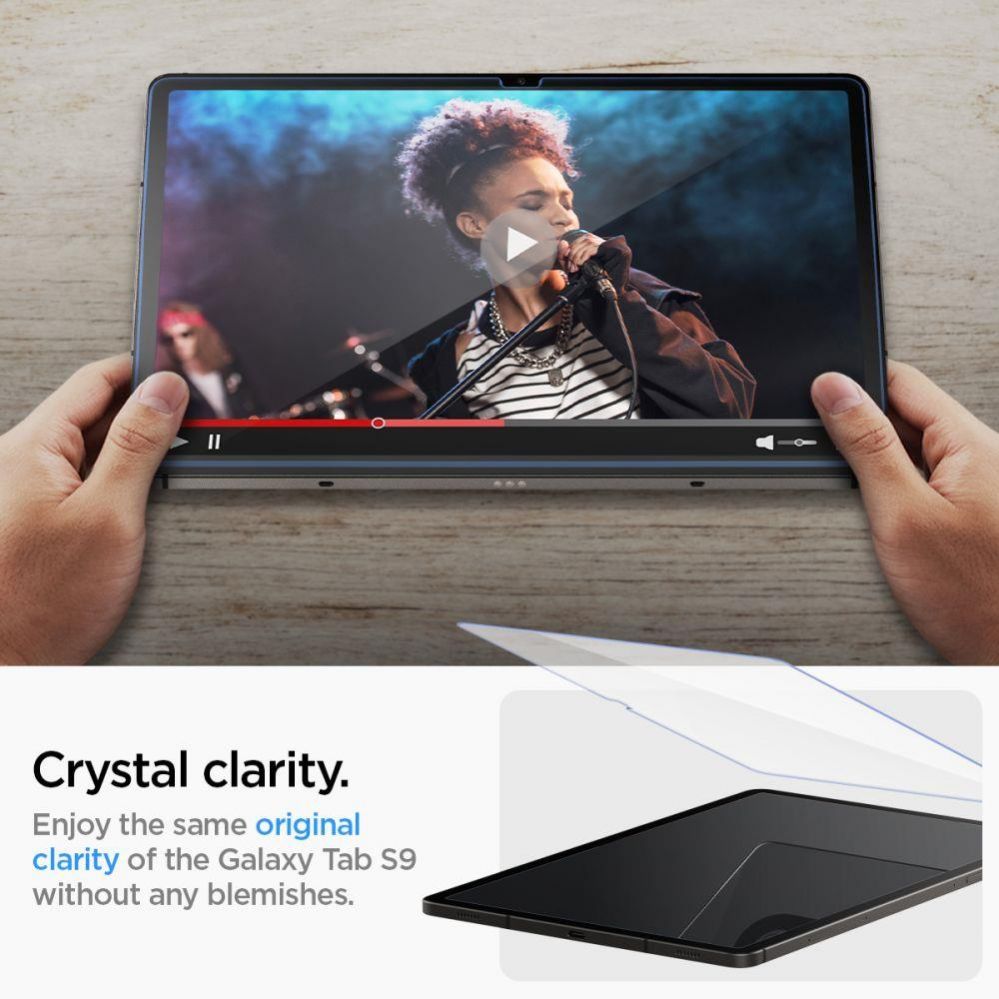 Aizsargstikls Spigen Spigen Glas.tR EZ Fit Tempered Glass for Samsung Galaxy Tab S9 11'' X710 / X716B