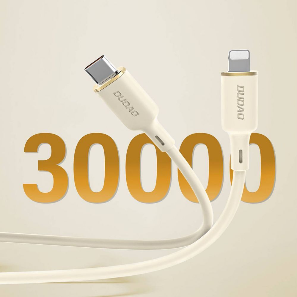 Other Phone Accessory Dudao Dudao L7SCL USB-C - Lightning 30W 2m cable - beige