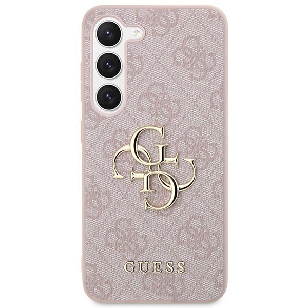 Muu telefoni lisavarustus Guess Guess 4G Big Metal Logo case for Samsung Galaxy S24 - pink