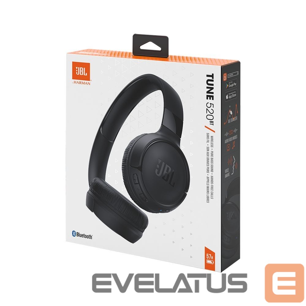 Laidinės ausinės JBL Black