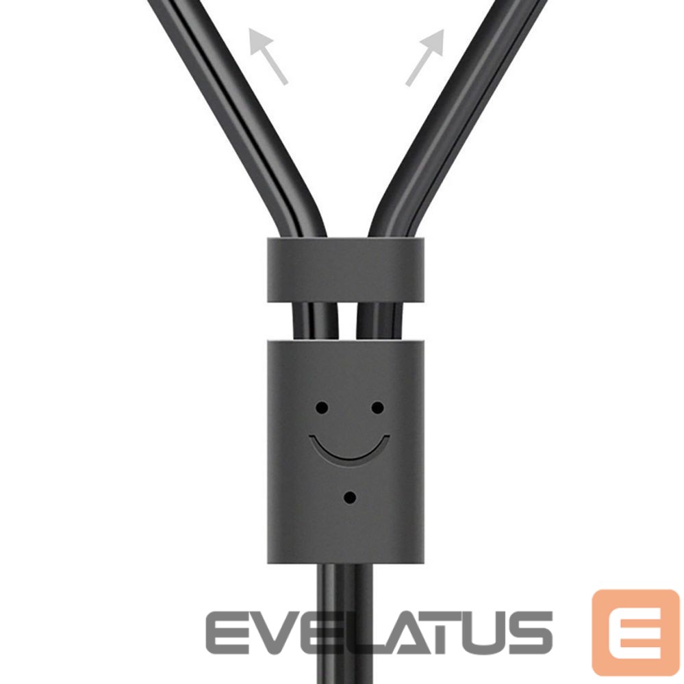 Kaabel Ugreen Ugreen AV102 10512 cable 3.5 mm mini jack (male) / 2RCA (male) 3m - gray