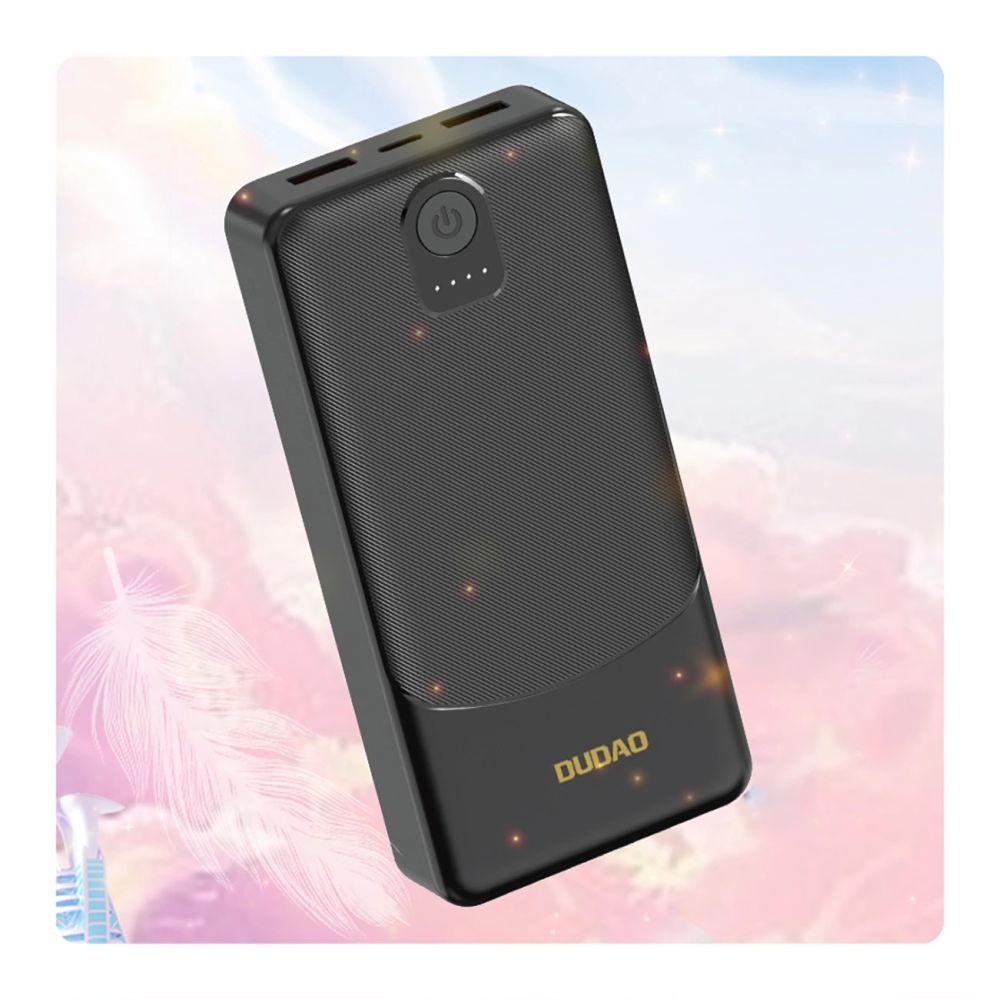 Väline aku Dudao Powerbank Dudao K10Pro 2.4A 20000mAh 2 x USB-A Black