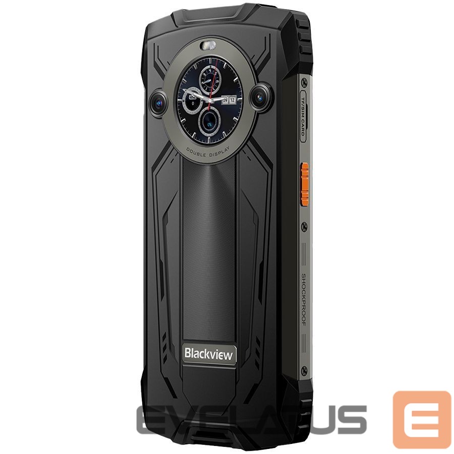 Nutitelefon Blackview Blackview Rugged BV8200 LTE 6.5-inch FHD+IPS 1080x2400 120Hz Corning 3th + 1.3-inch 360x360 12+256GB MT8781 Octa-core 2.2GHz 8800mAh NO Charger CAM Front 32MP Rear 50+13MP IP68/IP69K/MIL-STD-810H NFC Fingerprint Black Black