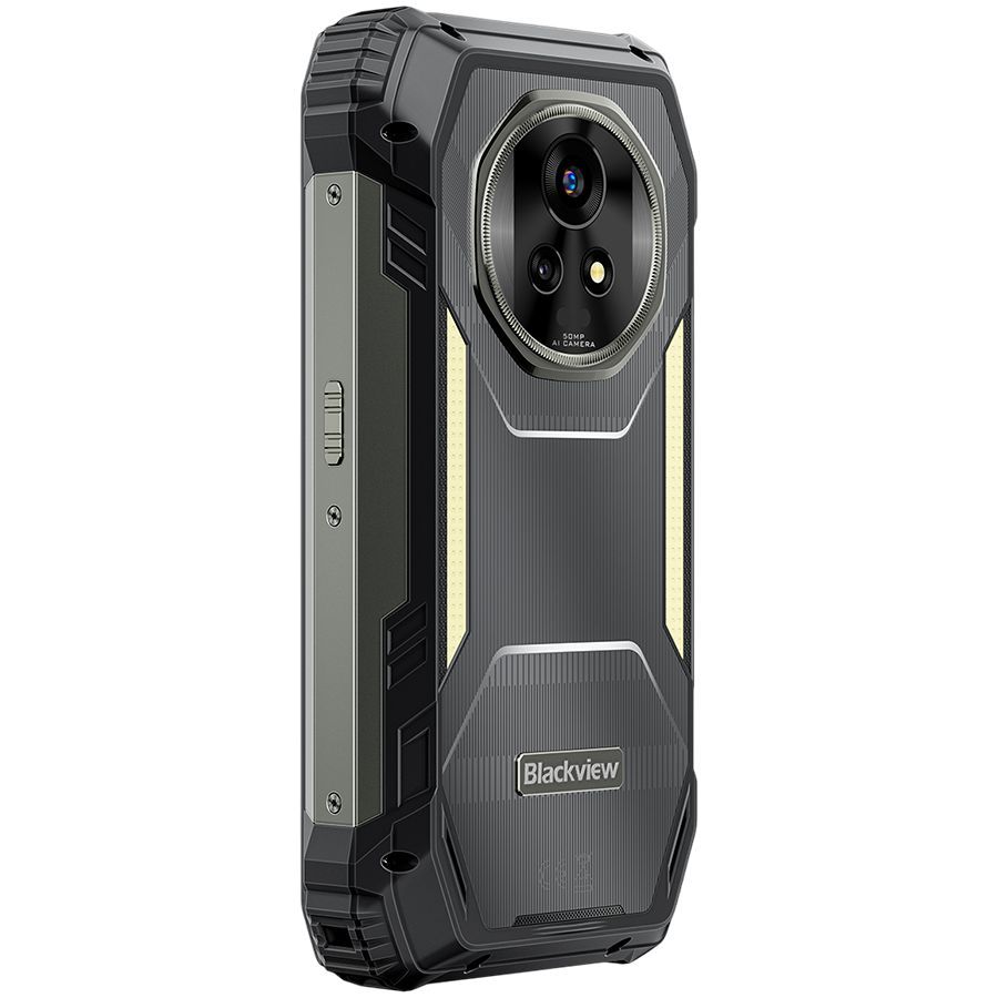 Nutitelefon Blackview Blackview XPLORE 2 Rugged Phone 6.73 inch AMOLED 3200x1440 120Hz 12/256Gb MT 8300 Octa-Core 3.35GHz 50MP Front 50+20MP Rear Cam Night Vision 457LUM light TUV Low Blue Light Cert UL94 HB WiFi6E -20 to+60 20000mAh MIL-STD-810H Black Black