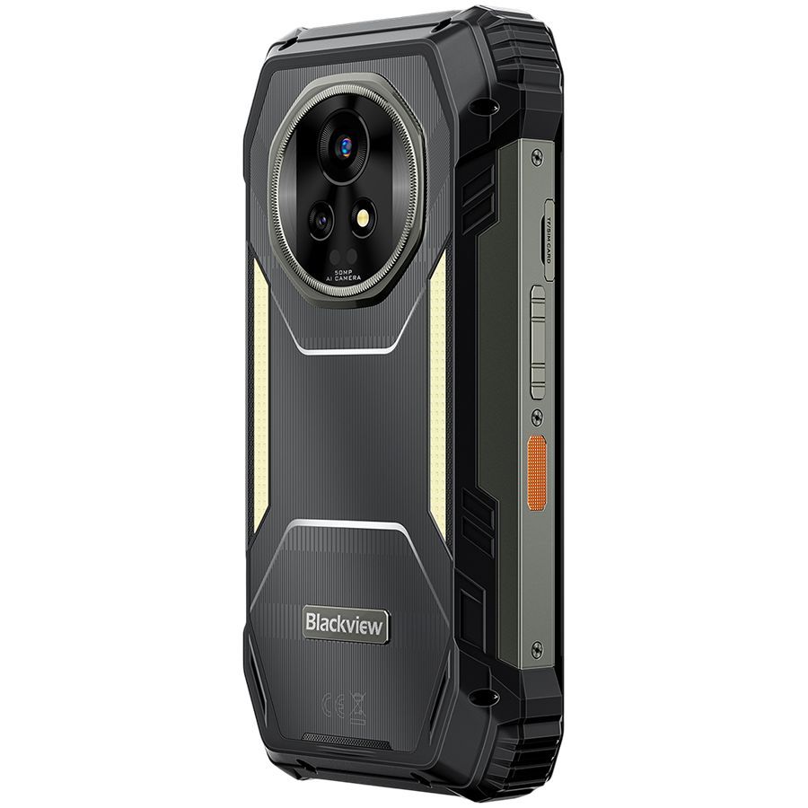 Nutitelefon Blackview Blackview XPLORE 2 Rugged Phone 6.73 inch AMOLED 3200x1440 120Hz 12/256Gb MT 8300 Octa-Core 3.35GHz 50MP Front 50+20MP Rear Cam Night Vision 457LUM light TUV Low Blue Light Cert UL94 HB WiFi6E -20 to+60 20000mAh MIL-STD-810H Black Black