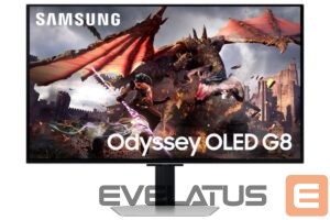 Monitors Samsung  LS32DG802SUXDU 32" OLED G8 G80SD UHD Monitor 3840x2160/16:9/200cd/m2/0.03ms, DP, HDMI, USB 