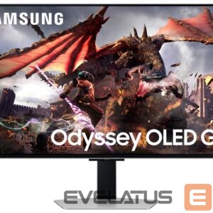 Monitoriai Samsung  LS32DG802SUXDU 32" OLED G8 G80SD UHD Monitor 3840x2160/16:9/200cd/m2/0.03ms, DP, HDMI, USB 