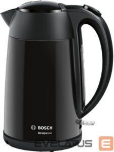 Teapot Bosch  | Kettle | DesignLine TWK3P423 | Electric | 2400 W | 1.7 L | Stainless steel | 360° rotational base | Jet black polished 
