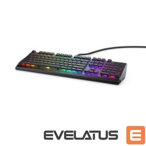Arvuti klaviatuur Dell  AW510K Mechanical Gaming Keyboard, RGB LED light, EN, Dark Gray, Wired 