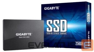 Kõvaketas SSD Gigabyte  GP-GSTFS31256GTND 256 GB, SSD interface SATA, Write speed 500 MB/s, Read speed 520 MB/s 