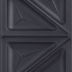 Accessories and filters TEFAL  Triangle toasted sandwich set for Snack Collection XA800212 Dimensions (W x L) 13 x 22.5 cm, Black 