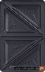 Accessories and filters TEFAL  Triangle toasted sandwich set for Snack Collection XA800212 Dimensions (W x L) 13 x 22.5 cm, Black 