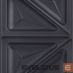 Accessories and filters TEFAL  Triangle toasted sandwich set for Snack Collection XA800212 Dimensions (W x L) 13 x 22.5 cm, Black 