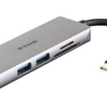 Maršrutizatoriai D-link  5-in-1 USB-C  Hub with HDMI and SD/microSD Card Reader DUB-M530	 0.11 m 