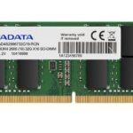 Operatīv atmiņa DDR4 ADATA  Premier DDR4 RAM 8 GB, SO-DIMM, 2666 MHz, Notebook, Registered No, ECC No 