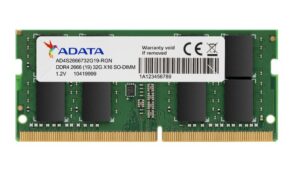 DDR4 atmintis ADATA  Premier DDR4 RAM 8 GB, SO-DIMM, 2666 MHz, Notebook, Registered No, ECC No 