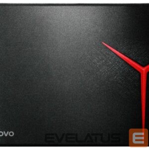 Datora pele Lenovo  Y  Black/Red, Microfibre, Gaming Mouse Pad, 350x250x3 mm 