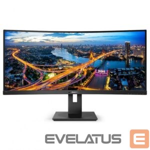Monitorid Philips  Curved UltraWide 345B1C 34  ", VA, WQHD, 3440 x 1440, 21:9, 5 ms, 300   cd/m², Black 