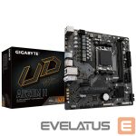 Pamatplate Intel procesorsiem Gigabyte  A620M H 1.0 M/B Processor family AMD, Processor socket AM5, DDR5 DIMM, Memory slots 2, Supported hard disk drive interfaces 	SATA, M.2, Number of SATA connectors 4, Chipset AMD A620, Micro ATX 